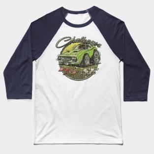 Challenger R/T SE Lime 1970 Baseball T-Shirt